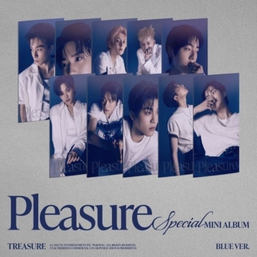 Treasure - Pleasure - Blue Version - incl. Mini Poster, Postcard + 3 Selfie